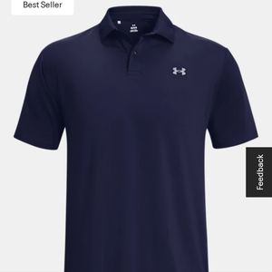 Under Armour Navy Performance Polo 2XL